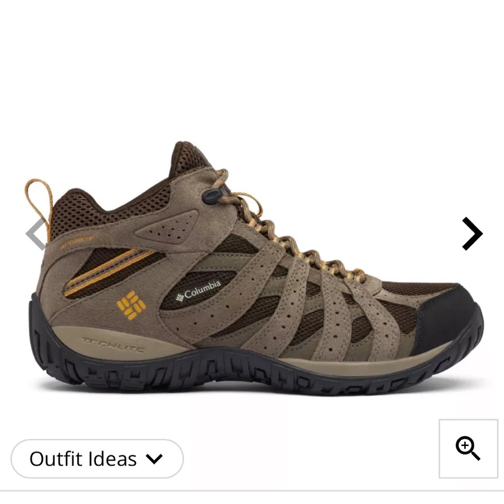 Columbia Techlite Rainproof Redmond Mid  shoes- Sz 10